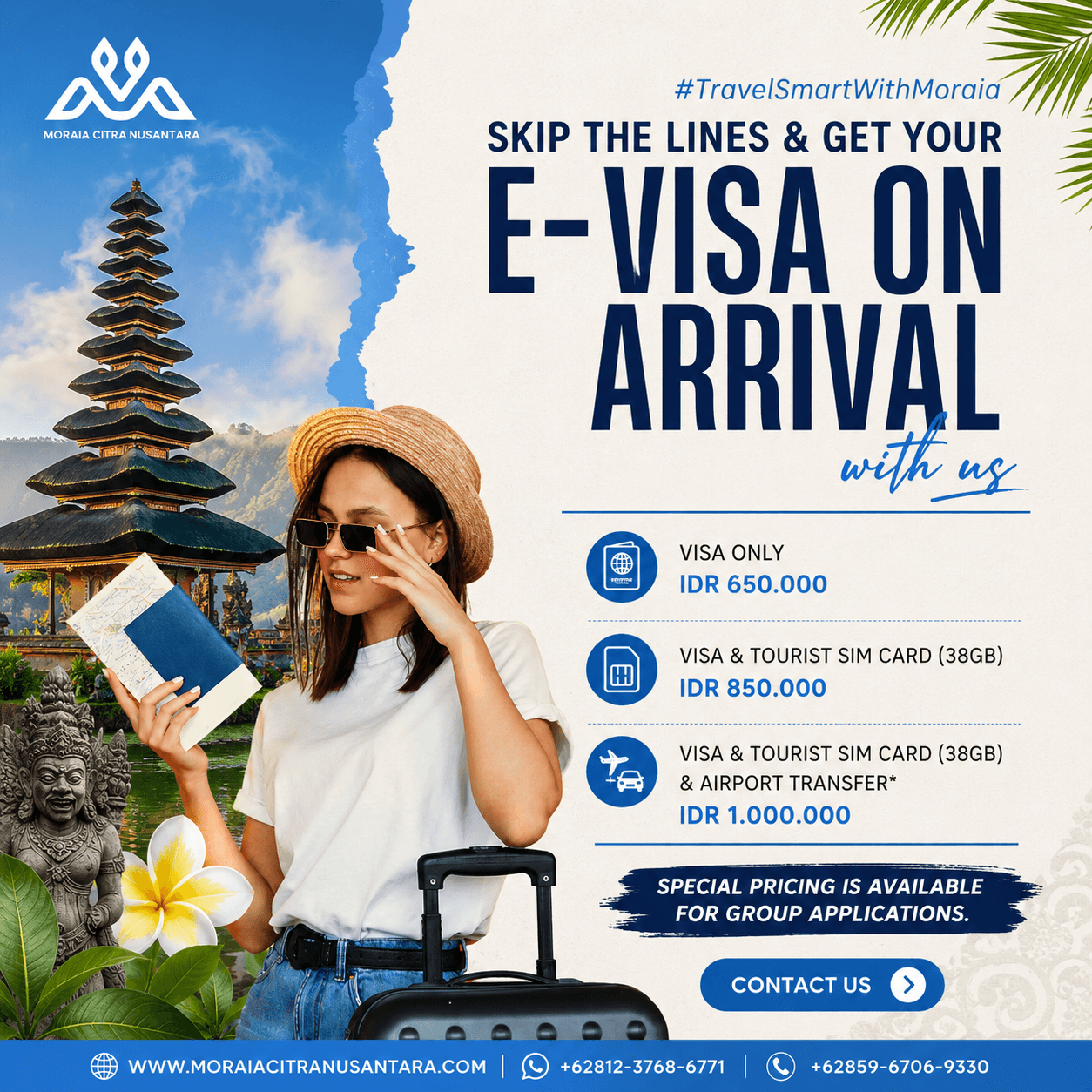 Get Indonesia Electronic Visa On Arrival Today