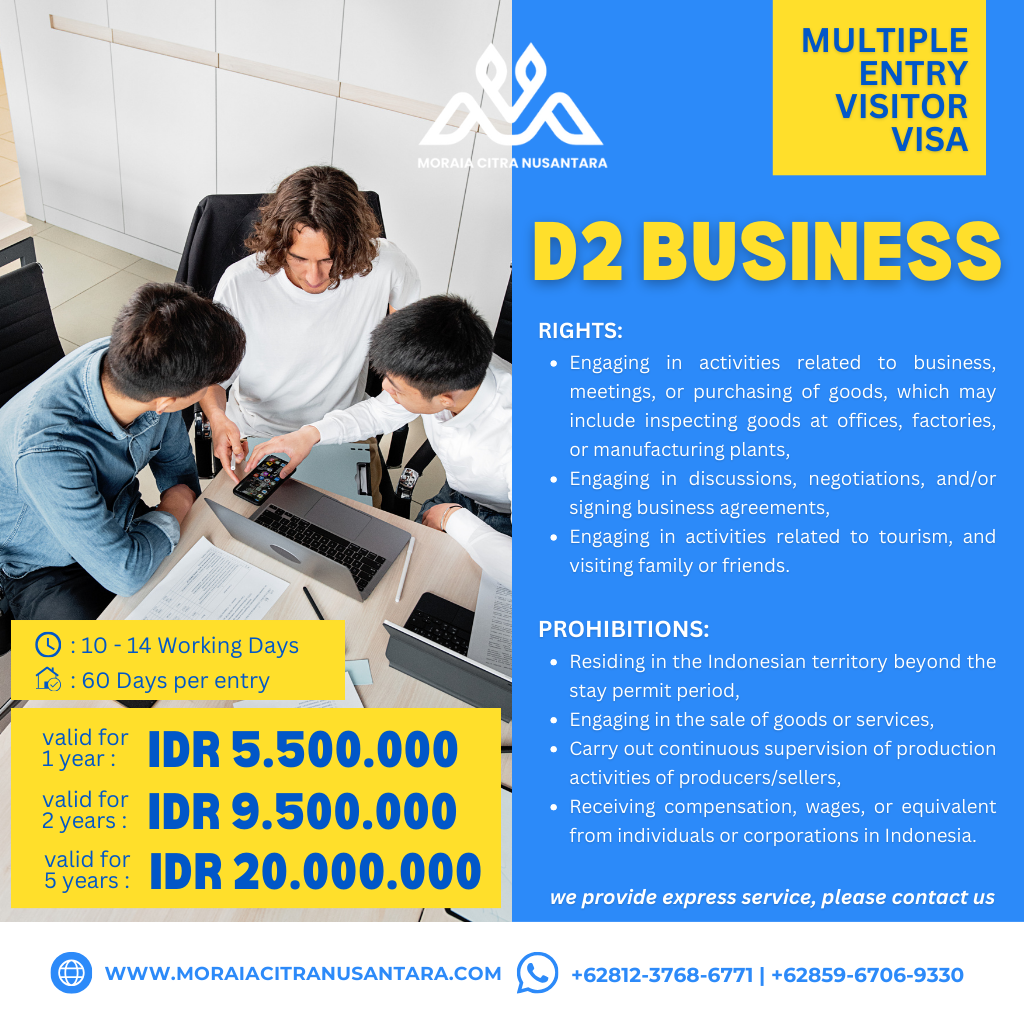 Business Multiple Entry Visitor Visa